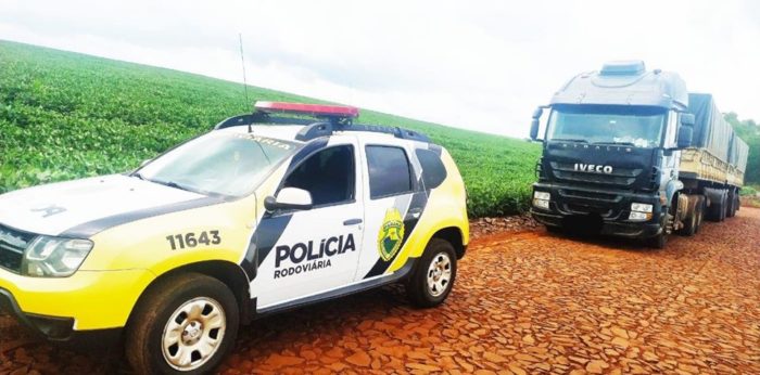 Ladrões estão roubando cargas de farelo de soja na região