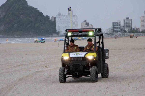 Polícia Militar vai usar buggs e diciclos no litoral