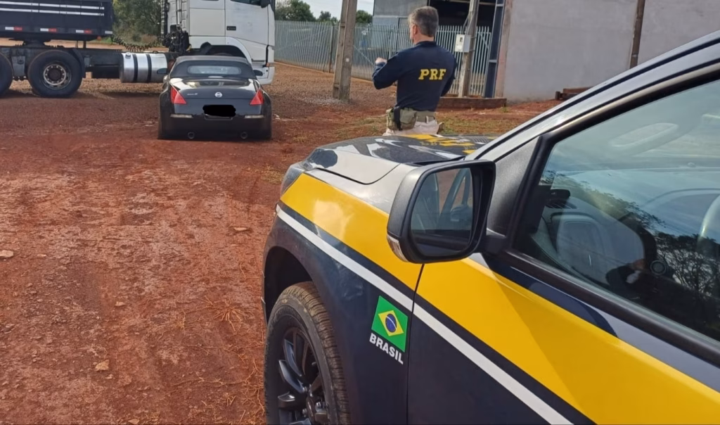 Preso homem que tentou atropelar policial na BR-277 
